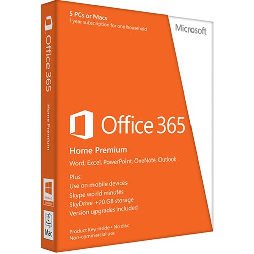 Microsoft Office 365 Casa Premium Português 32 / 64 bits